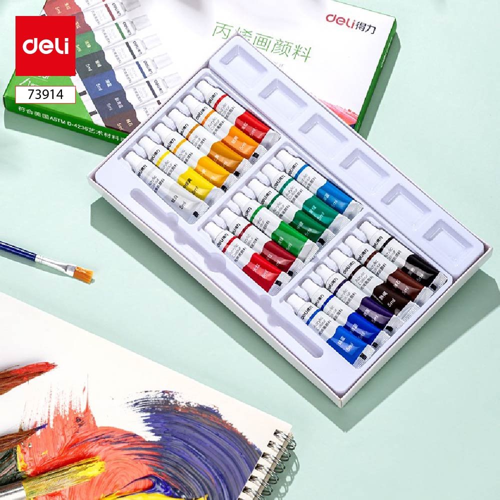 ديلي عصارة تلوين أكريليك - 5 مل - 18 لون - E73914